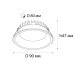 Встраиваемый светильник Italline IT08-8013 white 4000K