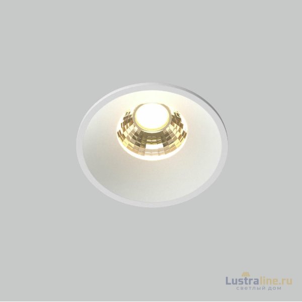 Встраиваемый светильник Maytoni Round DL058-7W2.7K-W