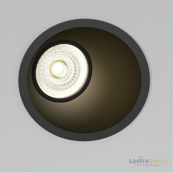 Встраиваемый светильник Elektrostandard Side 25059/01 GU10 черный 4690389213991 a069721 Встраиваемый светильник Elektrostandard Side 25059/01 GU10 черный 4690389213991 a069721