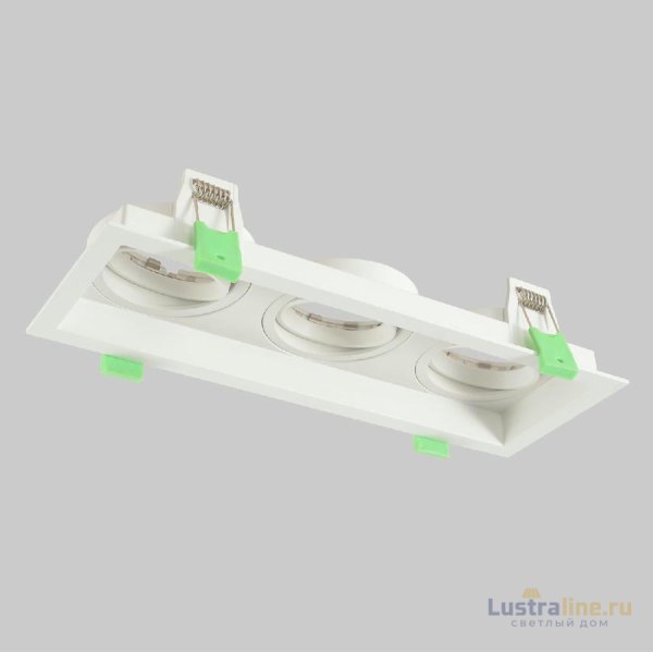 Встраиваемый светильник Crystal Lux CLT 068C3 WH Встраиваемый светильник Crystal Lux CLT 068C3 WH