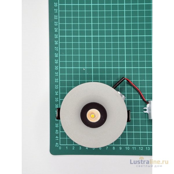 Встраиваемый светильник Elvan VLS-110223-4,2W-WW-GrBk