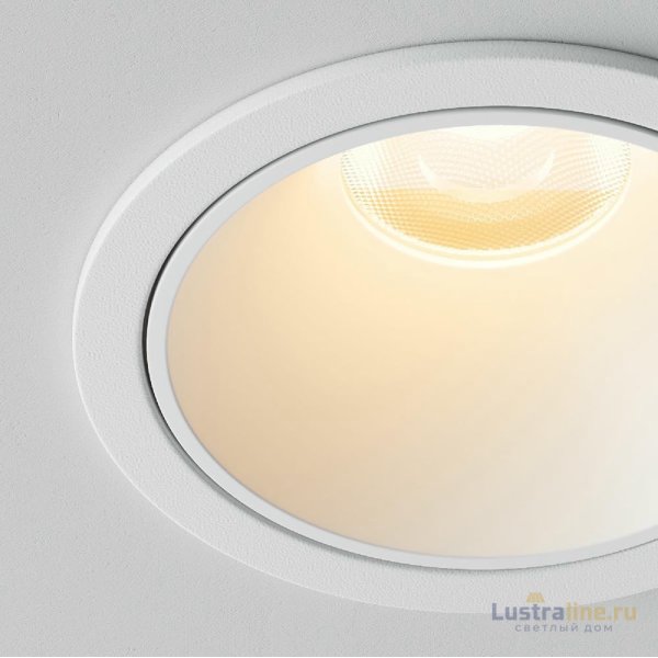 Встраиваемый светильник Maytoni Alfa LED DL043-01-10W2.7K-RD-W Встраиваемый светильник Maytoni Alfa LED DL043-01-10W2.7K-RD-W