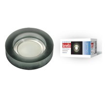 Встраиваемый светильник Fametto Luciole DLS-L110 GU5.3 CHROME/MATT BLACK UL-00000362