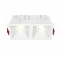 Встраиваемый светильник Maytoni Technical Alfa LED DL043-02-10W3K-SQ-W