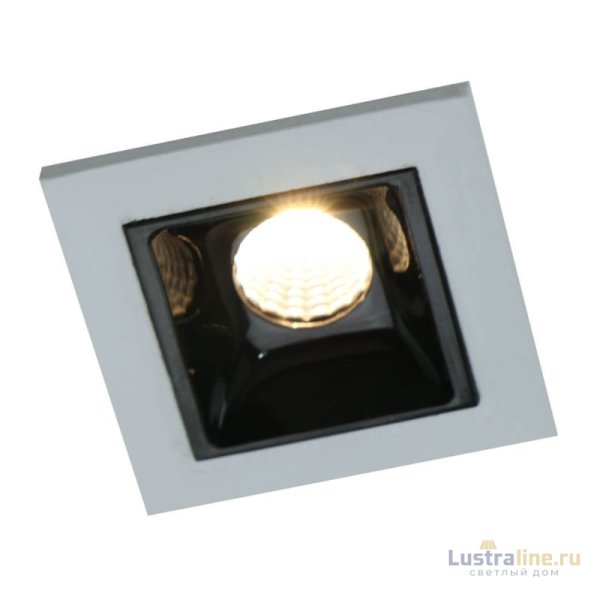 Встраиваемый светодиодный светильник Arte Lamp Grill A3153PL-1BK Встраиваемый светодиодный светильник Arte Lamp Grill A3153PL-1BK