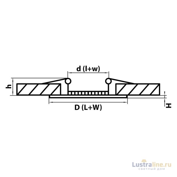 Встраиваемый светодиодный светильник Lightstar Zocco 224182