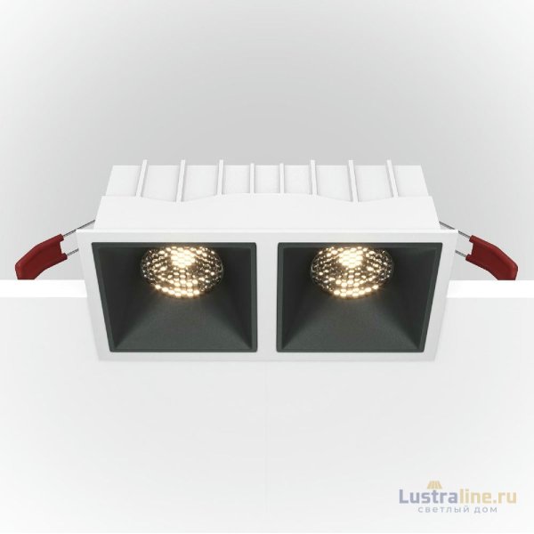 Встраиваемый светильник Maytoni Technical Alfa LED DL043-02-15W4K-D-SQ-WB