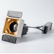 Встраиваемый светильник Fiberli 302T75 (квадратная рамка) 12130205