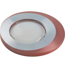 Встраиваемый светильник Fametto DLS-V105 GU5.3 CHROME+BROWN 10737