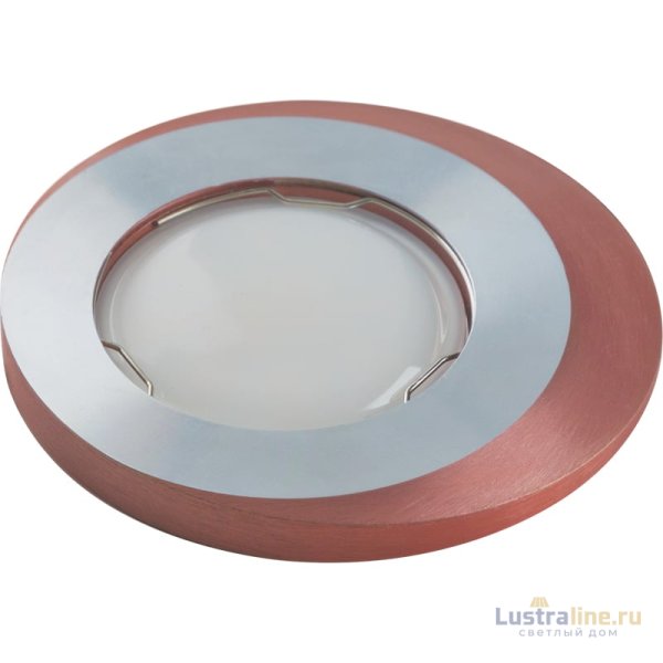 Встраиваемый светильник Fametto DLS-V105 GU5.3 CHROME+BROWN 10737 Встраиваемый светильник Fametto DLS-V105 GU5.3 CHROME+BROWN 10737