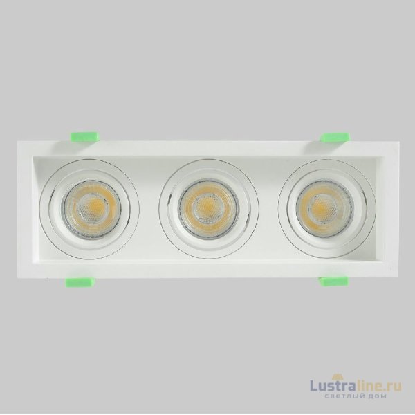Встраиваемый светильник Crystal Lux CLT 068C3 WH Встраиваемый светильник Crystal Lux CLT 068C3 WH