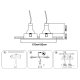 Встраиваемый светильник Ambrella Light Techno Spot Standard Tech TN102735