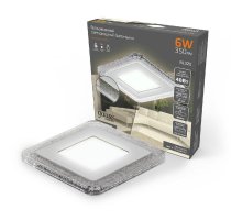 Встраиваемый светодиодный светильник Gauss Backlight Bubbles BL320