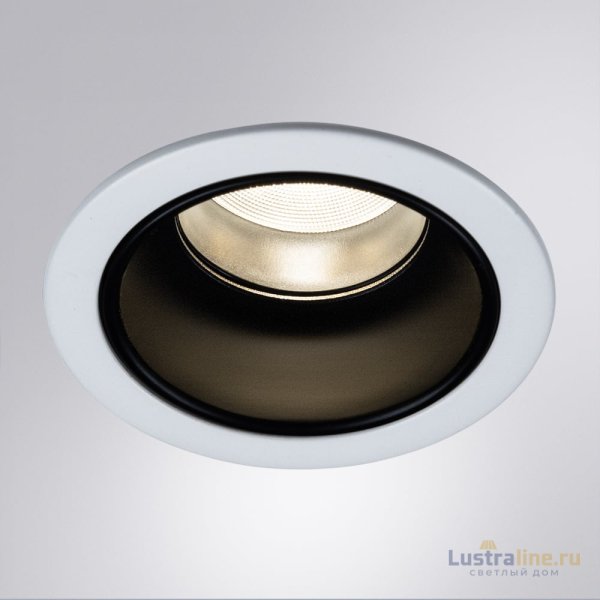 Встраиваемый светильник Arte Lamp Scroll A3311PL-1WH