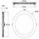 Встраиваемый светильник Deko-Light LED Panel 16 565097