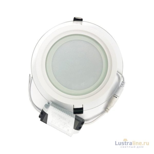 Встраиваемый светильник Elvan VLS-705R-12W-WW-Wh