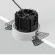 Встраиваемый светильник Maytoni Round DL058-12W2.7K-TRS-W