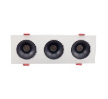 Встраиваемый светильник AM Group AM480-3 BK+WH 23,1W