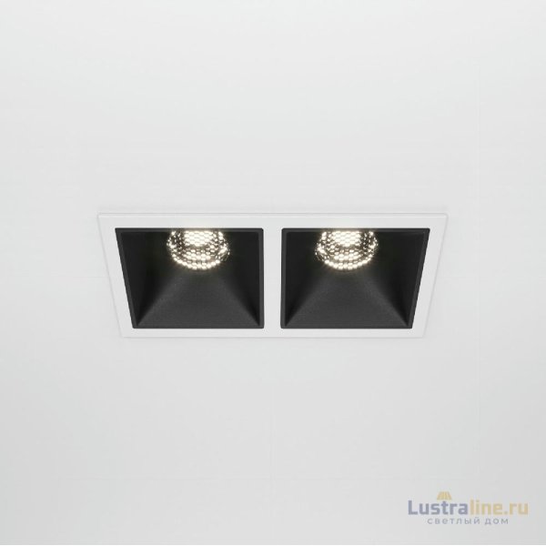 Встраиваемый светильник Maytoni Technical Alfa LED DL043-02-10W4K-SQ-WB