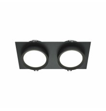 Встраиваемый светильник Maytoni Hoop DL086-02-GX53-SQ-B