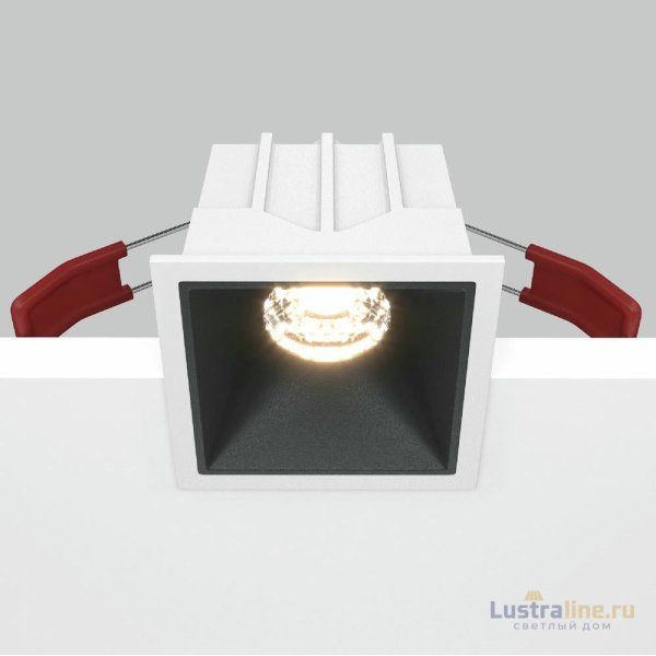 Встраиваемый светильник Maytoni Technical Alfa LED DL043-01-10W3K-SQ-WB