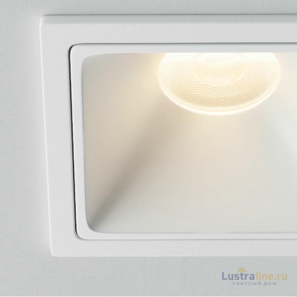 Встраиваемый светильник Maytoni Alfa led DL043-01-10W3K-SQ-W-1