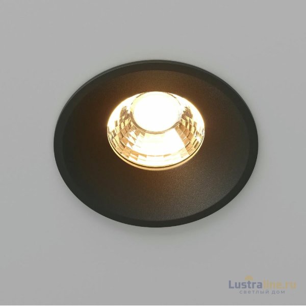 Встраиваемый светильник Maytoni Round DL058-12W2.7K-B