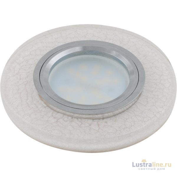 Встраиваемый светильник Fametto Luciole DLS-L104 GU5.3 CHROME/WHITE 10718