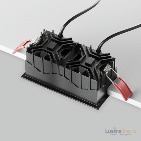 Встраиваемый светильник Maytoni Alfa LED DL043-02-10W4K-SQ-B-1