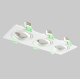 Встраиваемый светильник Crystal Lux CLT 002C3 WH V2