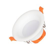 Встраиваемый светильник Arlight MS-BLIZZARD-BUILT-R102-8W Warm3000 (WH, 100 deg, 230V) 036578