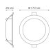 Встраиваемый светильник Gauss Elementary Downlight 997420218