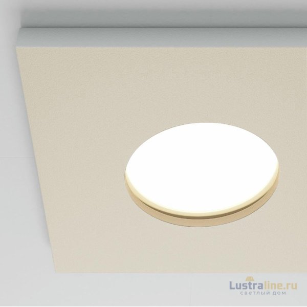 Встраиваемый светильник Maytoni Technical Stark DL083-01-GU10-SQ-W