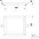 Встраиваемый светильник Arte Perfetto Luce Ingrid 3322.LDF16016/16W/6K
