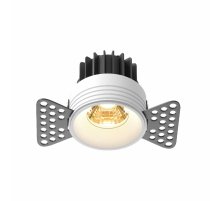 Встраиваемый светильник Maytoni Round DL058-7W2.7K-TRS-W Встраиваемый светильник Maytoni Round DL058-7W2.7K-TRS-W