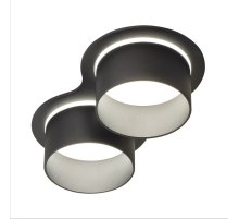 Встраиваемый светильник AM Group AM472/2-BK