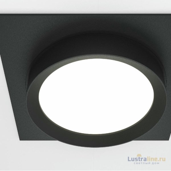 Встраиваемый светильник Maytoni Technical Hoop DL086-GX53-SQ-B Встраиваемый светильник Maytoni Technical Hoop DL086-GX53-SQ-B