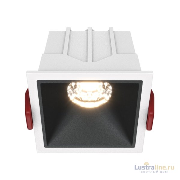 Встраиваемый светильник Maytoni Technical Alfa LED DL043-01-15W4K-D-SQ-WB