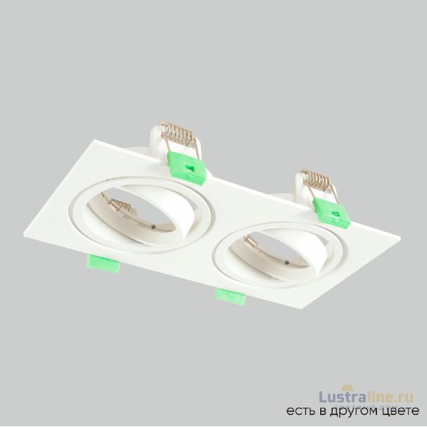 Встраиваемый светильник Crystal Lux CLT 002C2 WH V2 Встраиваемый светильник Crystal Lux CLT 002C2 WH V2