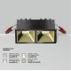 Встраиваемый светильник Maytoni Alfa LED DL043-02-10W4K-SQ-B-1