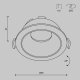 Встраиваемый светильник Maytoni Technical Share DL051-U-1WMG