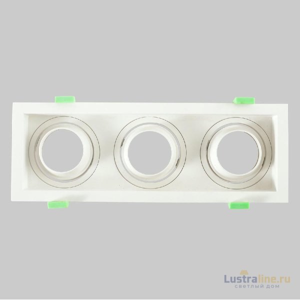 Встраиваемый светильник Crystal Lux CLT 069C3 WH Встраиваемый светильник Crystal Lux CLT 069C3 WH