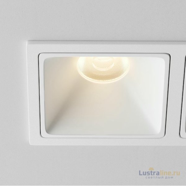 Встраиваемый светильник Maytoni Alfa Led Downlight DL043-02-10W3K-SQ-W-1
