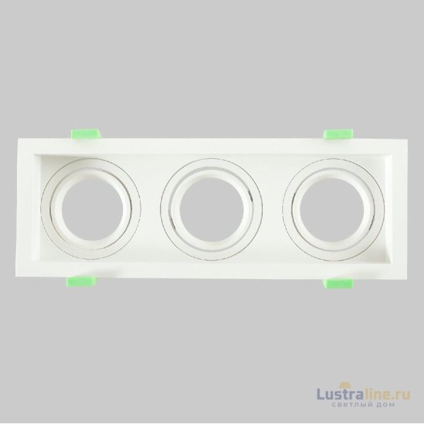 Встраиваемый светильник Crystal Lux CLT 068C3 WH Встраиваемый светильник Crystal Lux CLT 068C3 WH