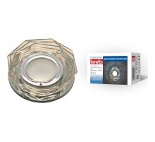 Встраиваемый светильник Fametto Luciole DLS-L122 GU5.3 BRONZE/CLEAR UL-00000370