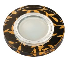 Встраиваемый светильник Fametto Luciole DLS-L204 GU5.3 CHROME/BLACK UL-00000379