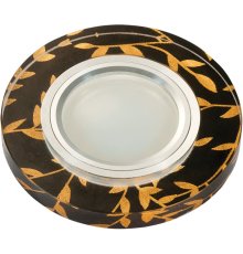 Встраиваемый светильник Fametto Luciole DLS-L204 GU5.3 CHROME/BLACK UL-00000379