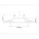Встраиваемый светильник Ambrella Light GX Standard Tech Techno Spot TN51911