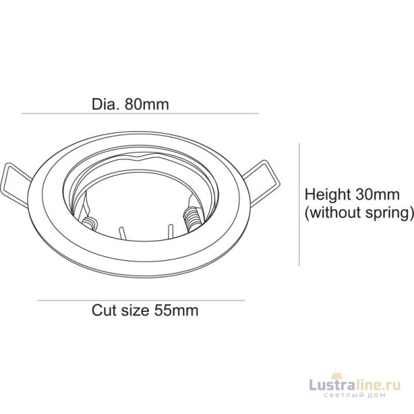 Встраиваемый светильник Deko-Light Built-in 442051