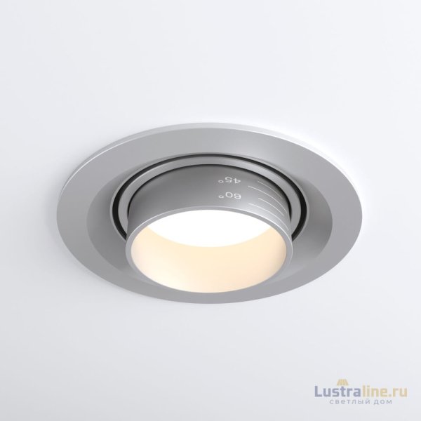 Встраиваемый светодиодный светильник Elektrostandard 9920 LED 15W 4200K серебро 4690389162909 Встраиваемый светодиодный светильник Elektrostandard 9920 LED 15W 4200K серебро 4690389162909